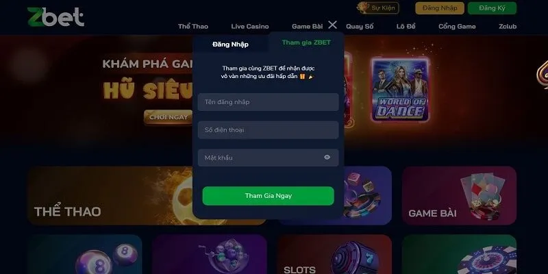 Khám phá Zbet – Nhà cái cá cược đỉnh cao nhất tại Châu Mỹ