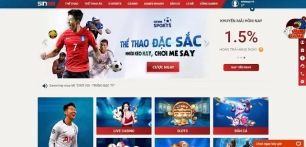 Sin88 – Trải nghiệm cá cược tại nhà cái hàng đầu Singapore