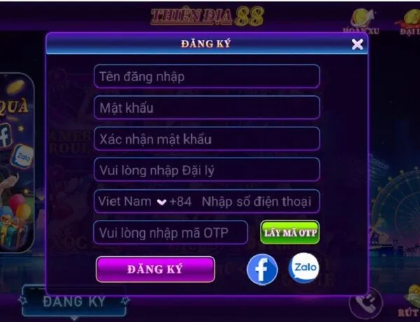 Thiên Địa 88 – Cổng game đổi thưởng Đài Loan uy tín, hấp dẫn
